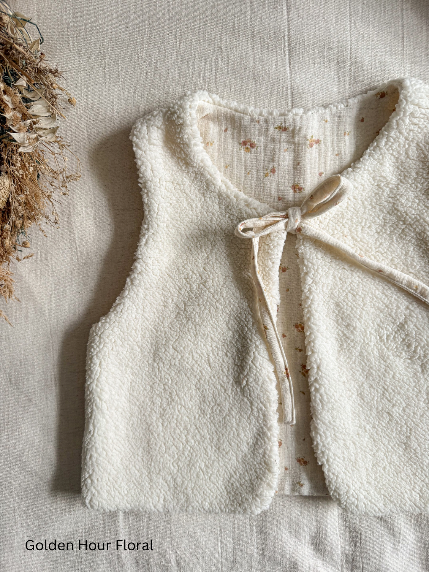 Amélie Gilet - Teddy / Muslin
