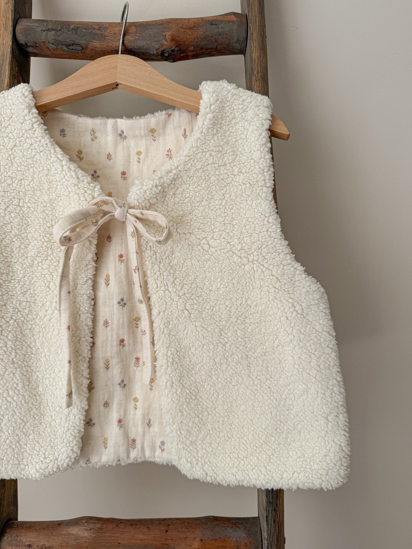 Amélie Gilet - Teddy / Muslin