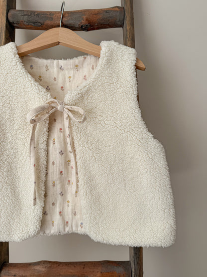 Amélie Gilet - Teddy / Muslin