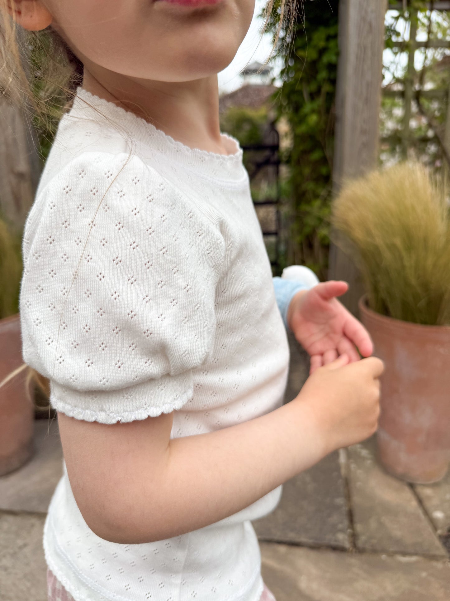 Tilly Pointelle T-Shirt