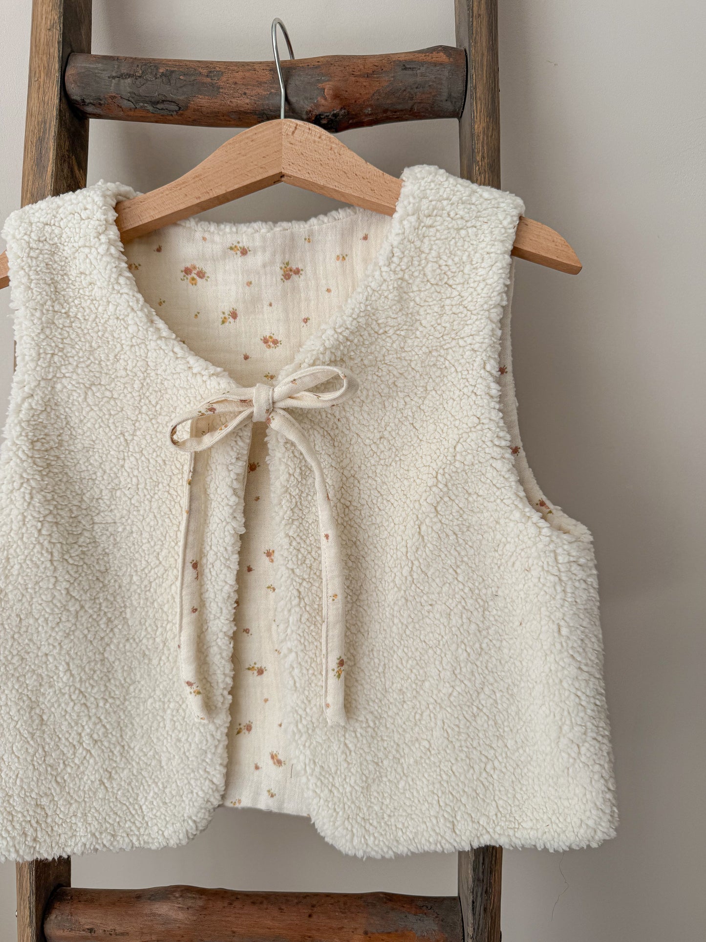 Amélie Gilet - Teddy / Muslin
