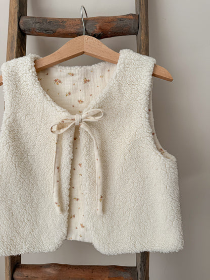 Amélie Gilet - Teddy / Muslin