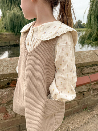 Madeleine Corduroy Pinafore Dress