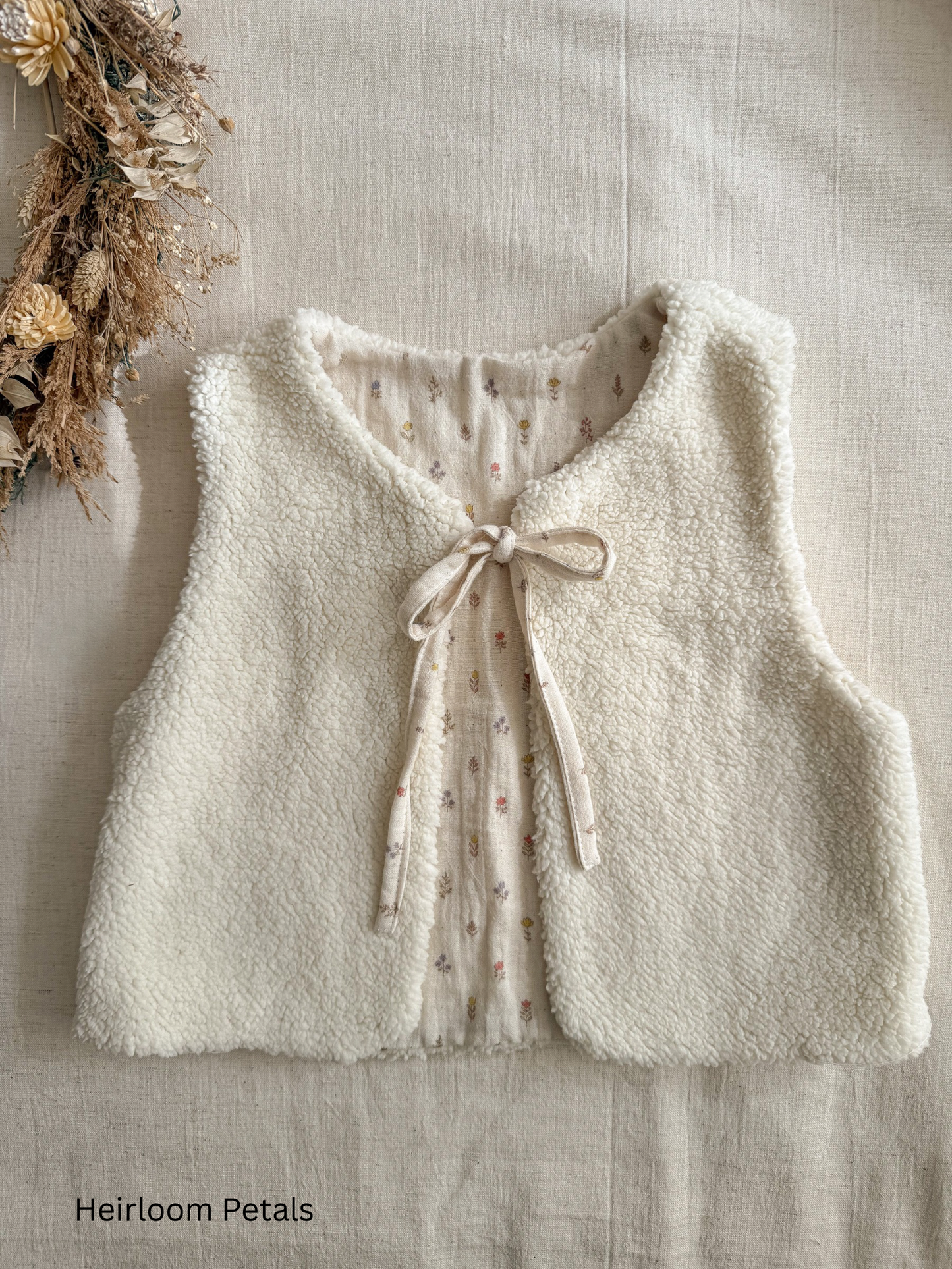 Amélie Gilet - Teddy / Muslin