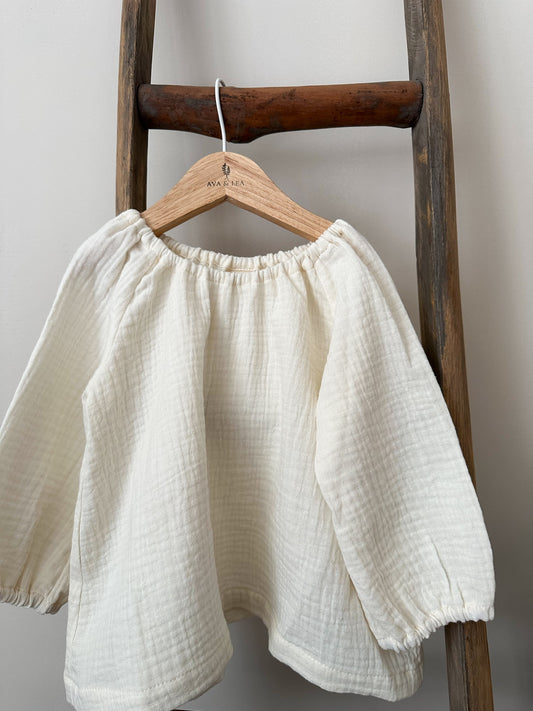 Isla Blouse - Ecru